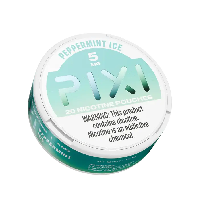 PIXI Nicotine Pouches - Peppermint Ice 