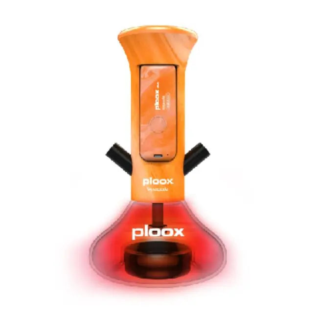 PLOOX HOOKAH BY LUXPODZ (Free Ploox Device 3%) - Orange Resin 