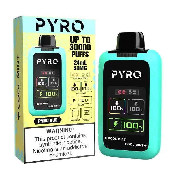 PYRO Duo 30K Disposable - Cool Mint + Cool Mint