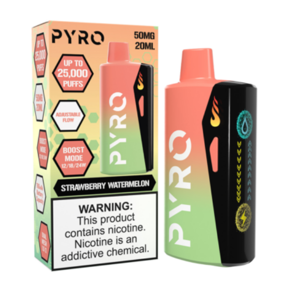 PYRO Boost 25000 Disposable - Strawberry Watermelon 