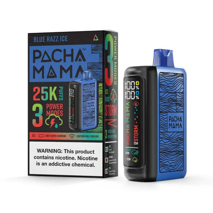 Pachamama 25K Disposable - Blue Razz Ice 