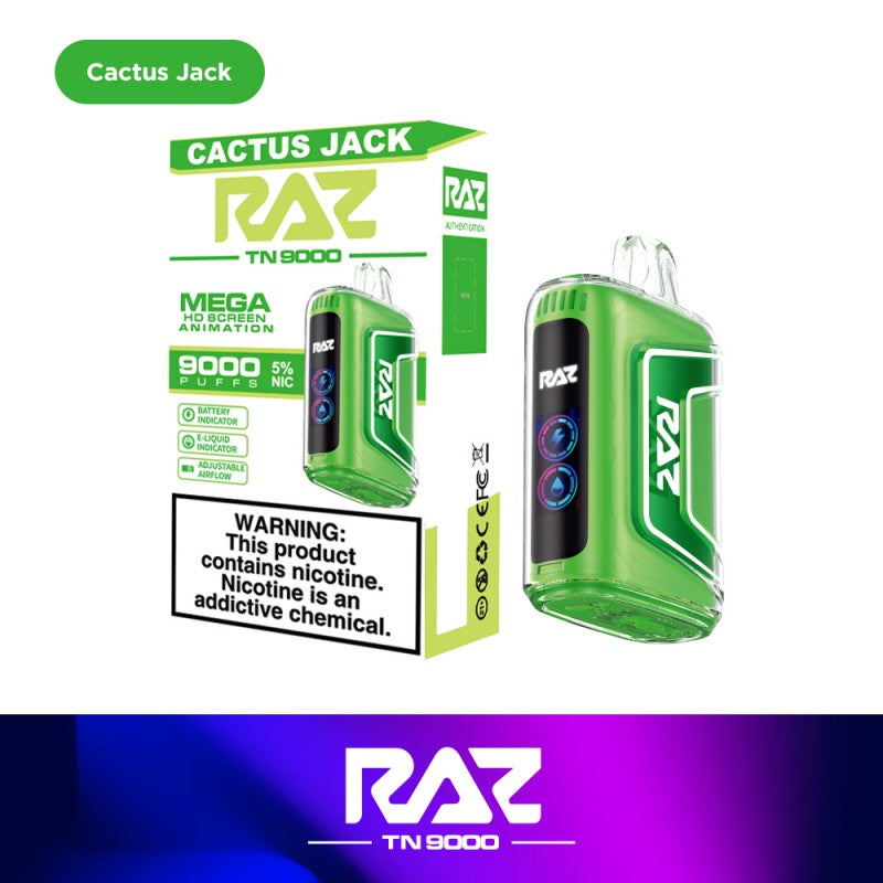 RAZ TN9000 Disposable - Cactus jack 