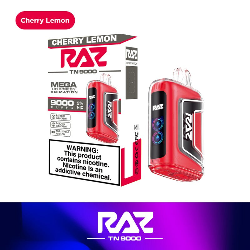 RAZ TN9000 Disposable - Cherry Lemon 