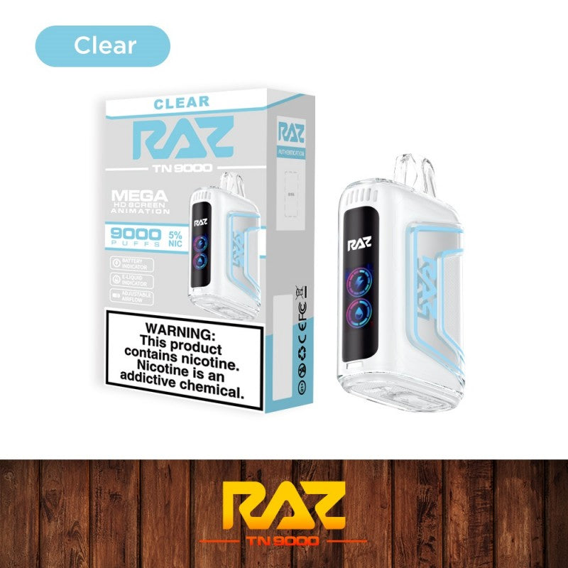 RAZ TN9000 Disposable - Clear 