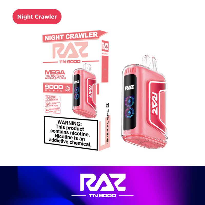 RAZ TN9000 Disposable - Night Crawler 