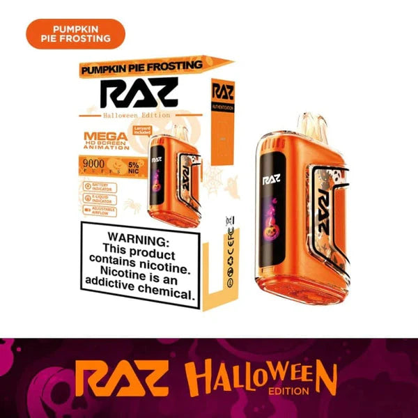 RAZ TN9000 Disposable - Pumpkin Pie Frosting 