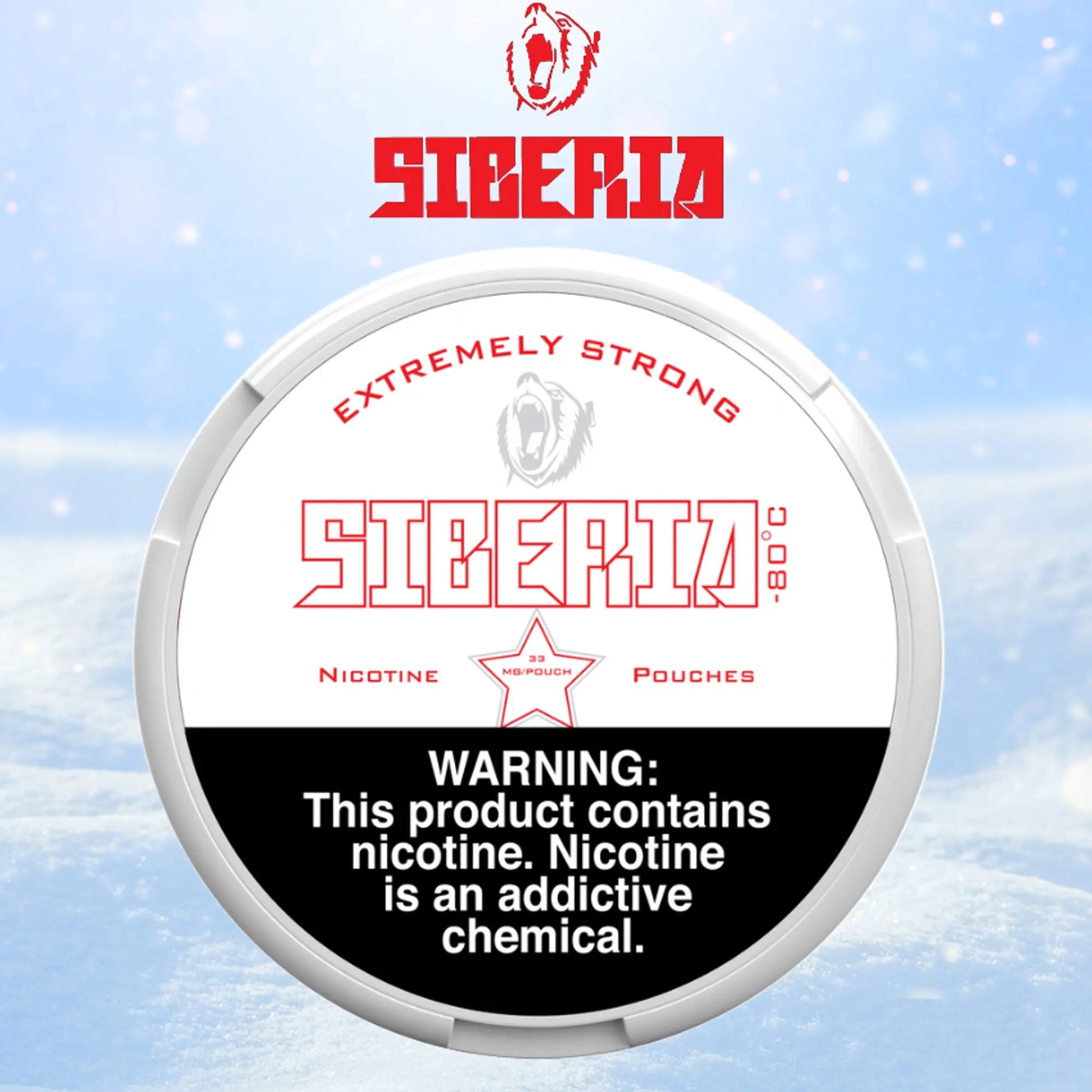 SIBERIA NICOTINE POUCHES REGULAR 33MG