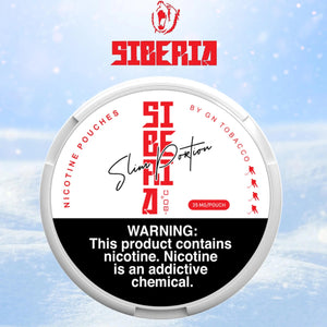 SIBERIA NICOTINE POUCHES SLIMS 35MG