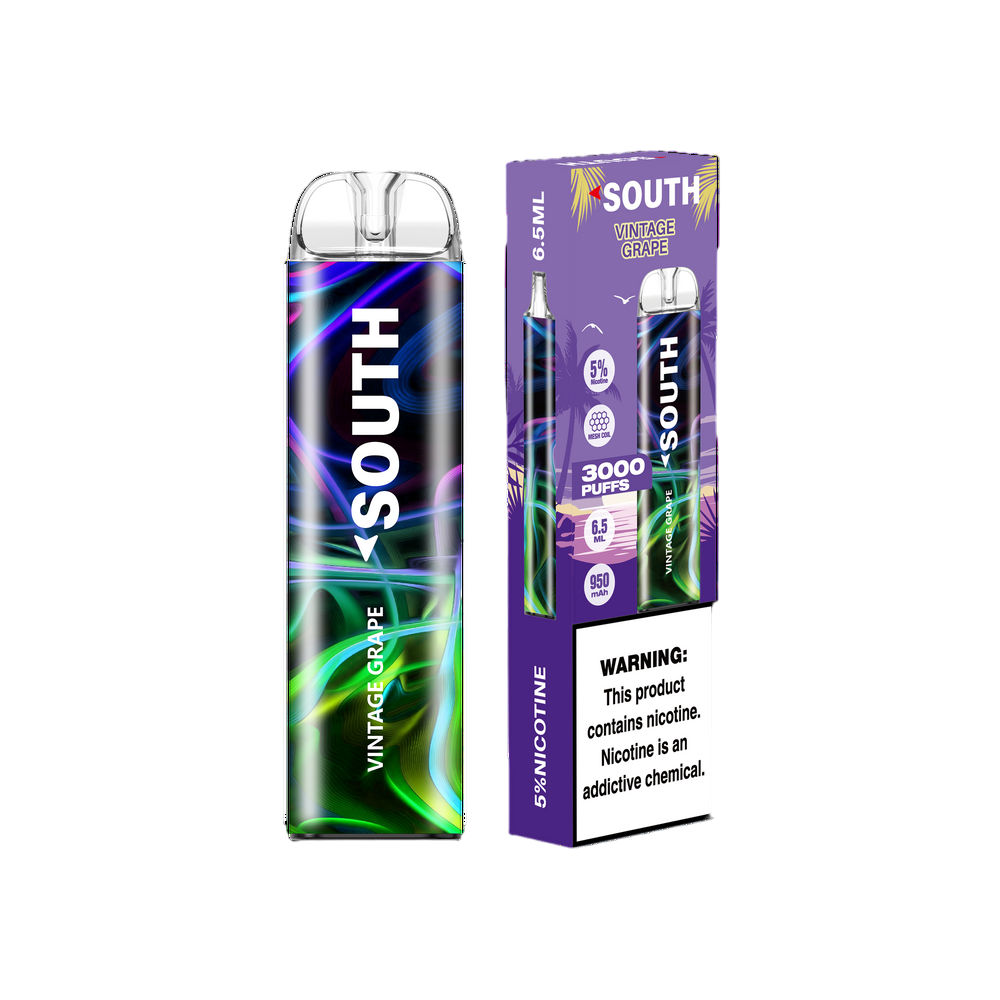 SOUTH 3000 Disposable Powered by North - Vintage Grape 