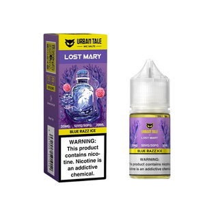 Urban Tale Salt by Lost Mary 30ml - Blue Razz Ice 