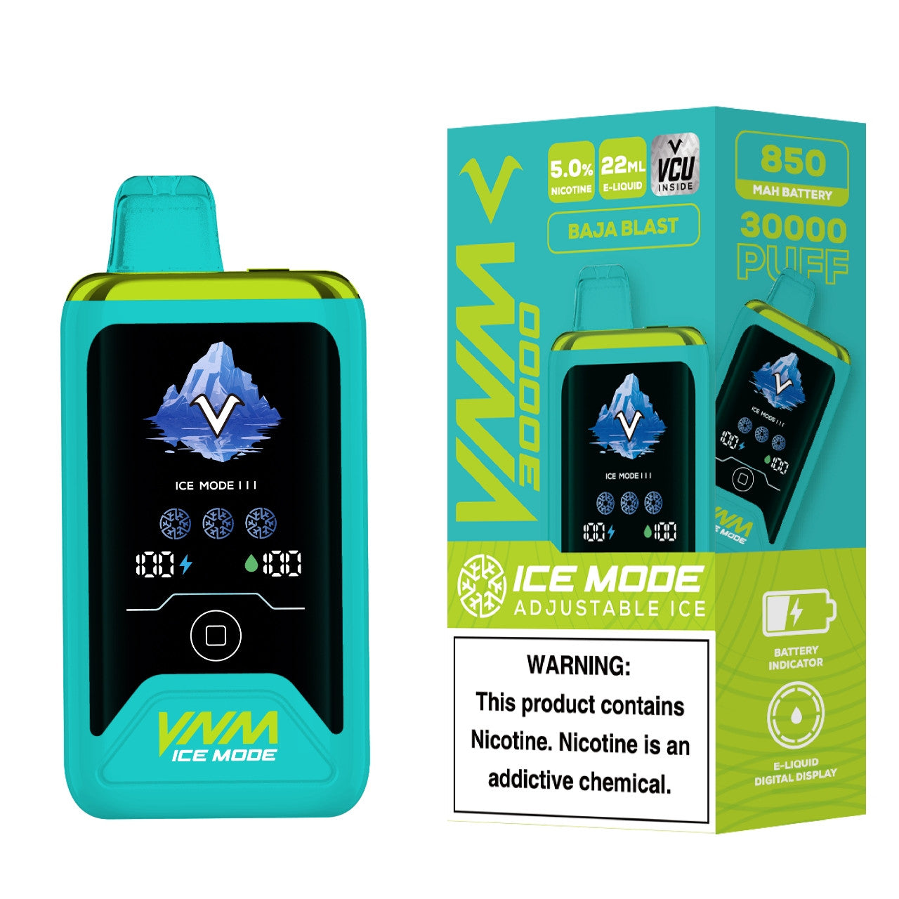 VNM Ice Mode 30K Disposable - Baja Blast 