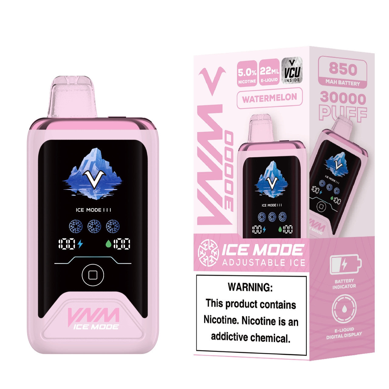 VNM Ice Mode 30K Disposable - Watermelon 