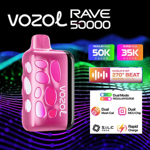 Vozol Rave 50000 Disposable