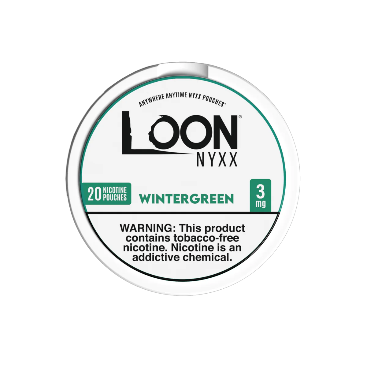 LOON NYXX Nicotine Pouches - Wintergreen 