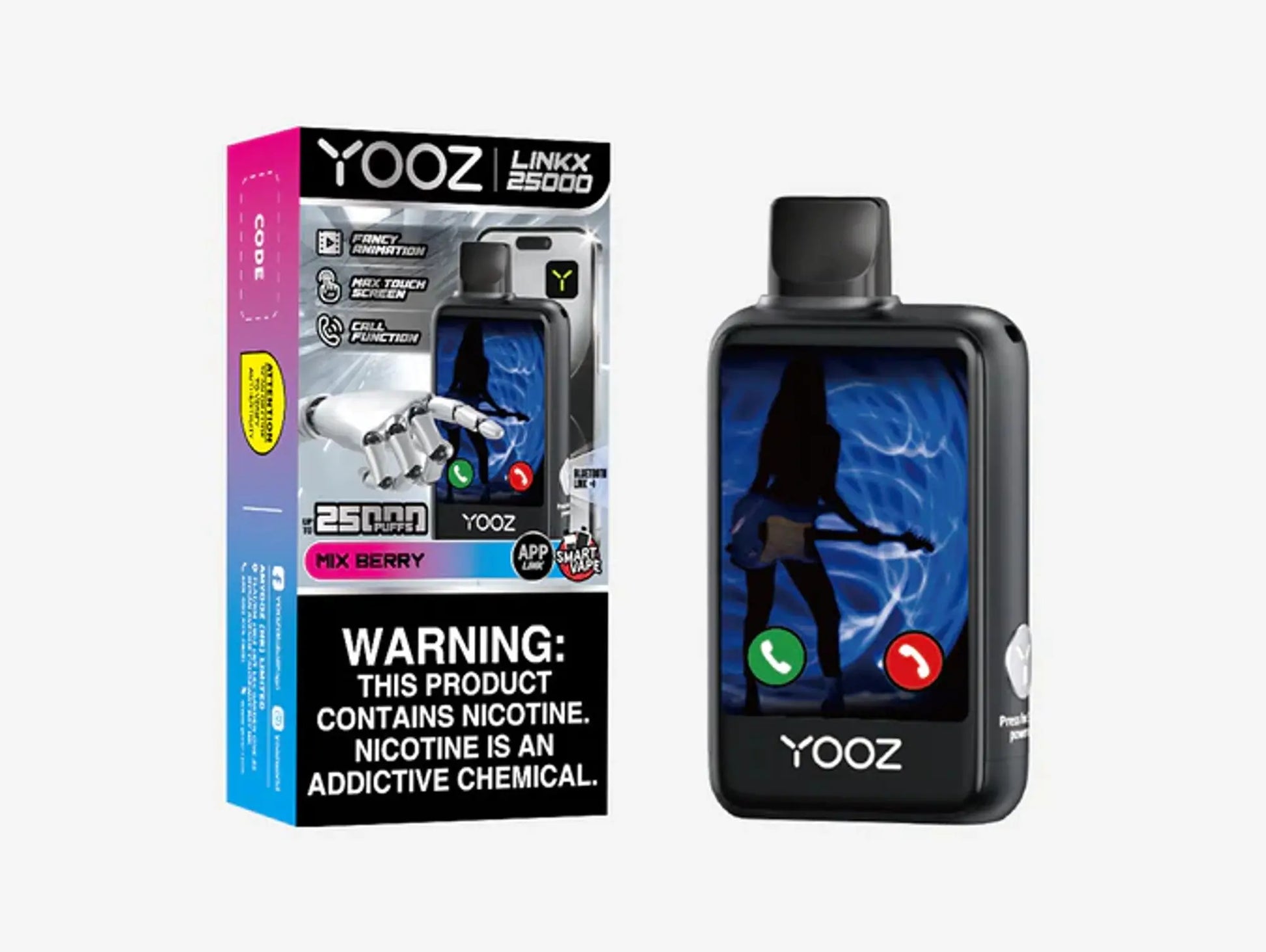 YOOZ LINKX 25K Disposable - Mix Berry 