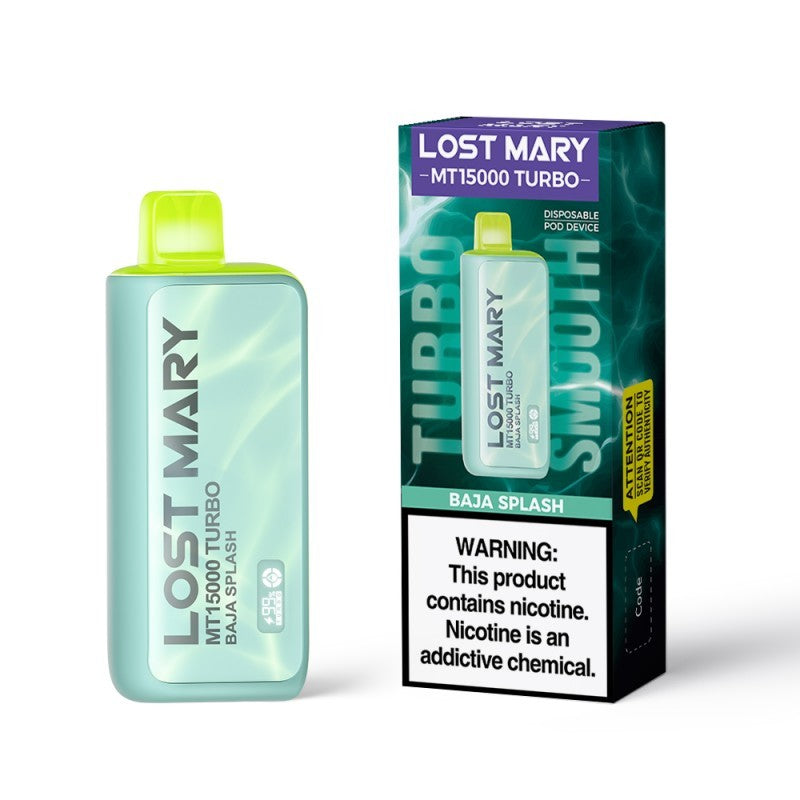 Lost Mary MT15000 Disposable Vape - Baja Splash 