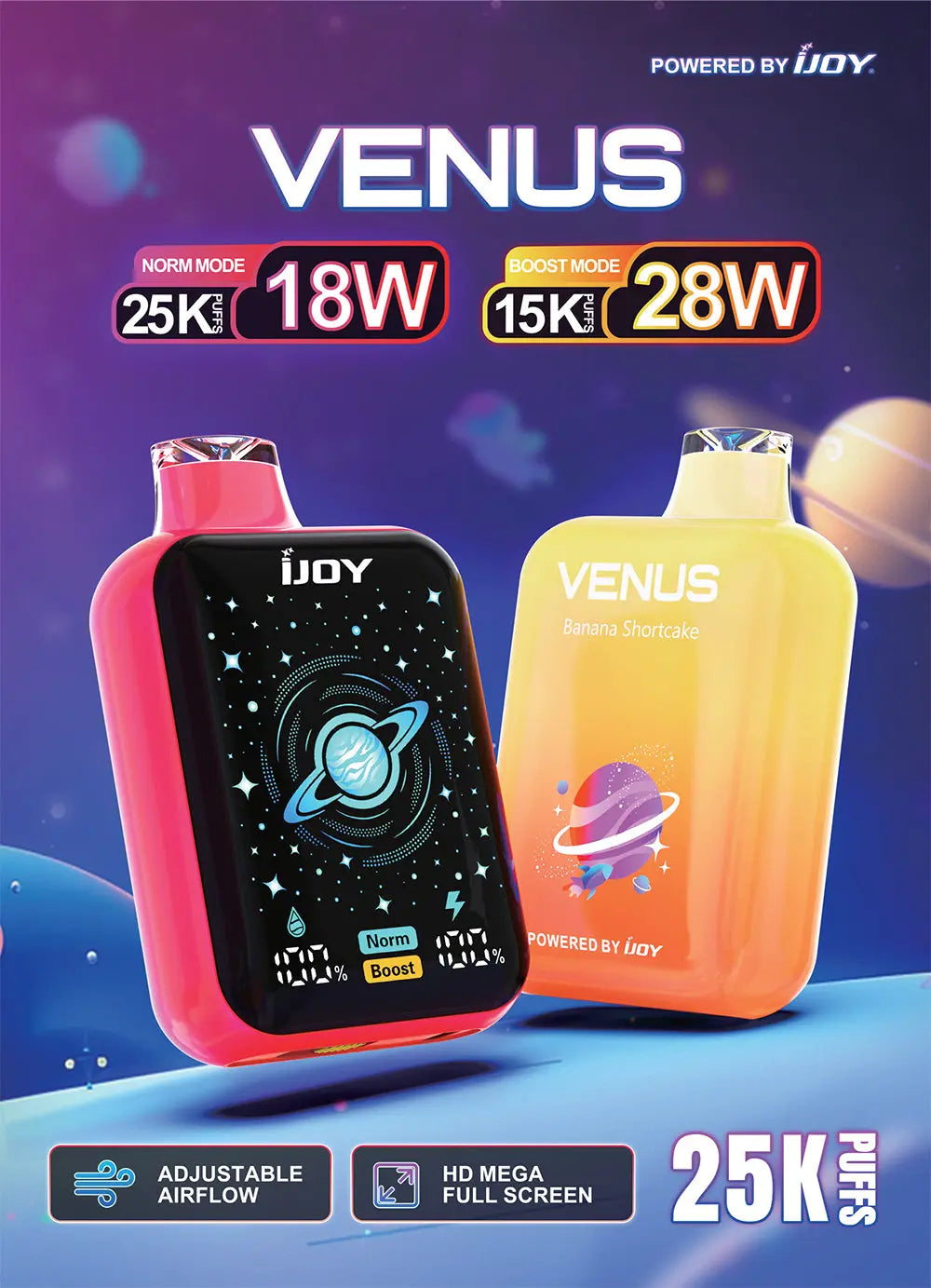 iJoy Venus 25K Disposable Vape