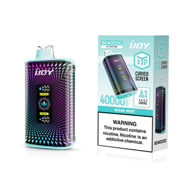 iJoy Bar SD40000 Disposable - Miami Mint 