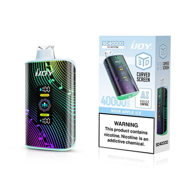 iJoy Bar SD40000 Disposable - Sour Apple Ice 