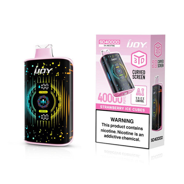 iJoy Bar SD40000 Disposable - Strawberry Ice Cubes 