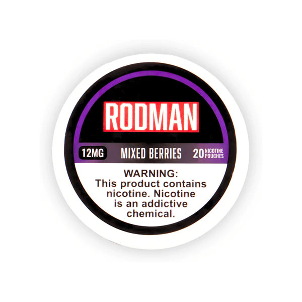 Rodman Nicotine Pouches - Mixed Berries 