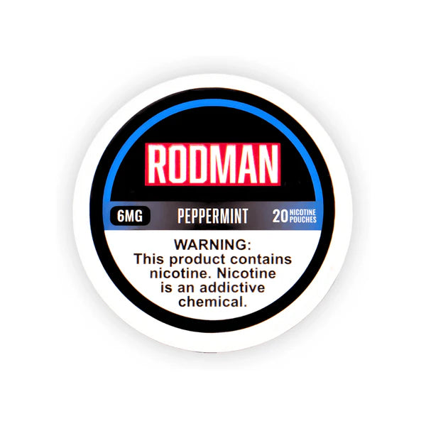 Rodman Nicotine Pouches - Peppermint 