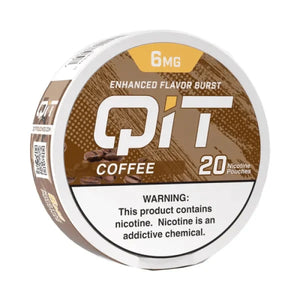 QIT Nicotine Salt Pouches 20ct - Coffee