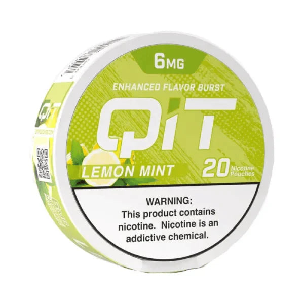 QIT Nicotine Salt Pouches 20ct - Lemon Mint 