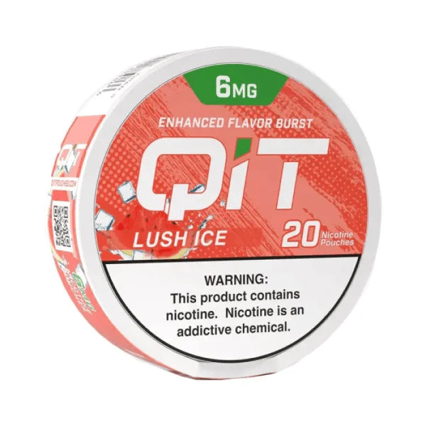 QIT Nicotine Salt Pouches 20ct - Lush Ice 