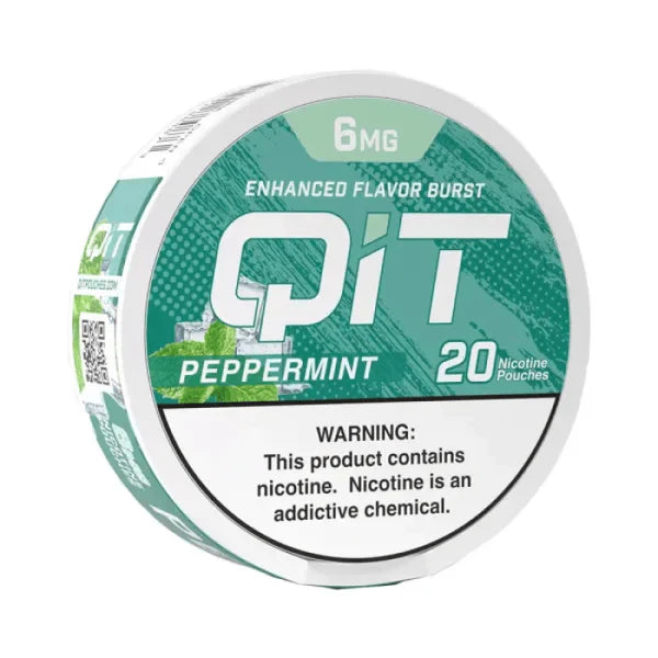 QIT Nicotine Salt Pouches 20ct - Peppermint 