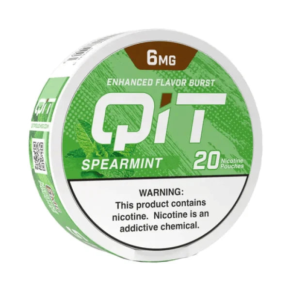 QIT Nicotine Salt Pouches 20ct - Spearmint 