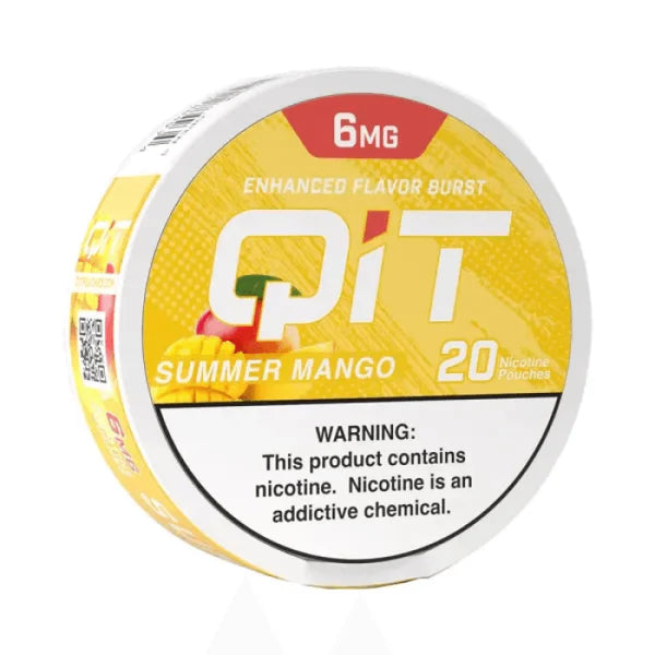 QIT Nicotine Salt Pouches 20ct - Summer Mango 