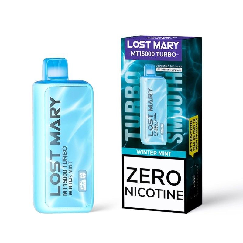 Lost Mary MT15000 Zero Nicotine - Winter Mint 